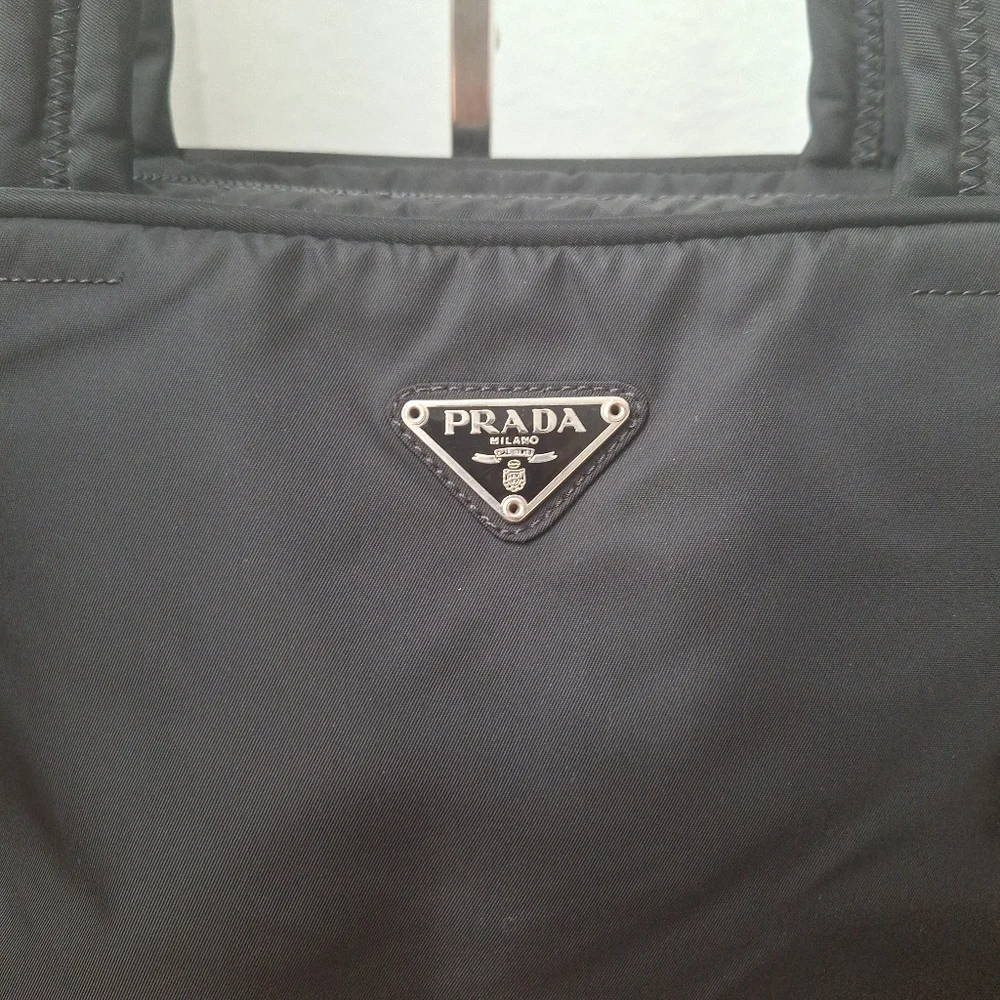 Prada Nylon Black Tote - Picture 3 of 16